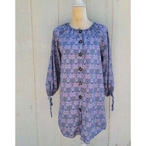 Liberty Fabric x J. Crew | Club Nouveau Ditzy Floral Button-Front Dress Wmns XS